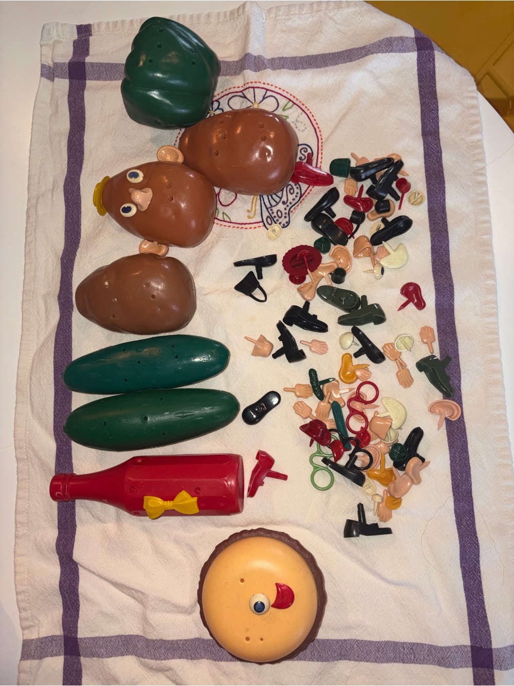 Vintage Mr. Potato Head Picnic Pals